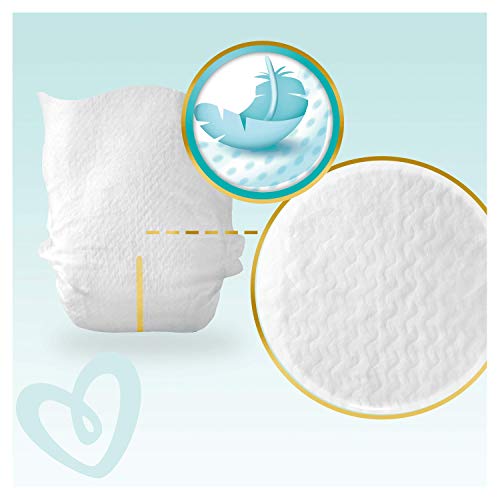 Pampers Premium Protection 81689089 pañal desechable Niño/niña 1 96 pieza(s) - Pañales desechables (Niño/niña, Tape diaper, 2 kg, 5 kg, Multicolor, Velcro)