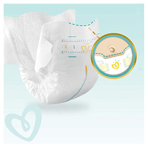 Pampers Premium Protection 81689089 pañal desechable Niño/niña 1 96 pieza(s) - Pañales desechables (Niño/niña, Tape diaper, 2 kg, 5 kg, Multicolor, Velcro)