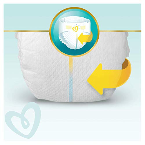 Pampers Premium Protection 81689089 pañal desechable Niño/niña 1 96 pieza(s) - Pañales desechables (Niño/niña, Tape diaper, 2 kg, 5 kg, Multicolor, Velcro)