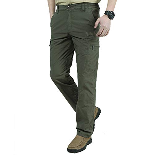 Pantalones Hombre Pantalón Casual para Hombre Casual Transpirables Largos Pantalones Moda Deportivo Pantalones Fitness Chandal Hombre riou