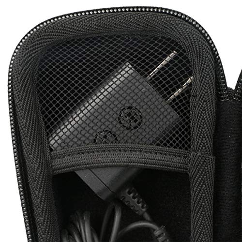 para Philips Series 3000/AT899/PT860/16 S5420/06 5000 S5110/06 Afeitadora eléctrica Duro Viaje Estuche Bolso Funda por Khanka (For series 3000/ AT899, Black zipper)