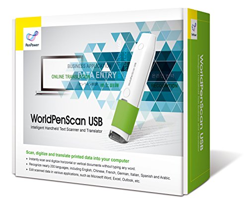 PenPower WorldPenScan USB SE – Pen Scanner and Translator for Windows/Mac