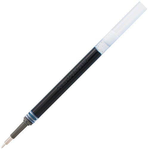 Pentel LRN5-C Energel - Lote de 12 cartuchos de tinta de recambio para bolígrafos Pentel Energel BLN75, BLN105 y BL625 (punta aguja 0.5 mm), color azul