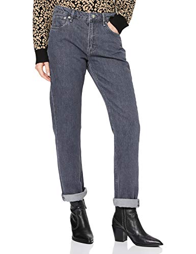 Pepe Jeans Mary Vaqueros Straight, Negro (Archive Black Used 000), Talla única (Talla del Fabricante: W25/L28) para Mujer