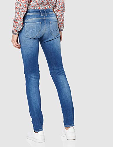 Pepe Jeans New Brooke Vaqueros, Azul (10Oz Str 8Dip Royal Dk), W27/L30 para Mujer