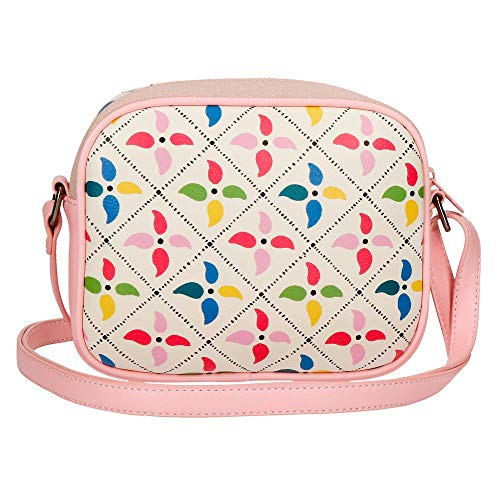 Pepe Jeans Tina Bolso Bandolera, 18 cm, 1.35 litros, Multicolor