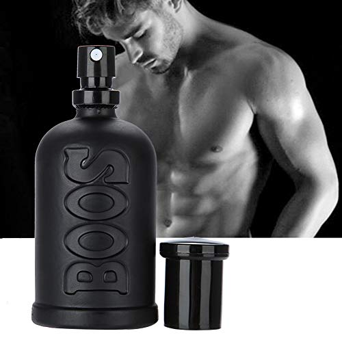 Perfume para Hombre, 50ml Colonia Men Perfume Eau de toilette Spray, Gentleman Líquido de larga duración Perfume fresco de verano para Cena de negocios y Citas (Negro)