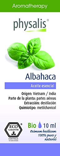 Physalis Esencia Albahaca 10Ml. Bio 1 unidad 10 ml