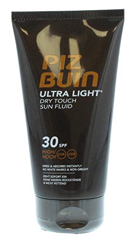 Piz Buin - Protección Solar, Ultra Light Dry Touch Fluido Solar Cuerpo SPF 30 - Protección alta Tubo 150 ml