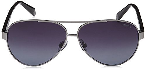 Polaroid PLD 4061/S WJ 6LB 61 Gafas de sol, Gris (Ruthenium/Brown), Mujer