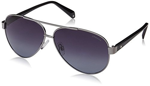 Polaroid PLD 4061/S WJ 6LB 61 Gafas de sol, Gris (Ruthenium/Brown), Mujer