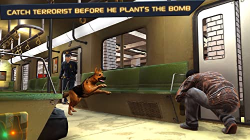 Police Dog Hunt Crime City Subway Criminal Case 3D: Policías contra ladrones Escape Survival Mission Adventure Simulator Games Gratis para niños 2018