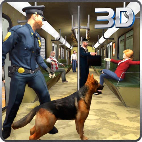 Police Dog Hunt Crime City Subway Criminal Case 3D: Policías contra ladrones Escape Survival Mission Adventure Simulator Games Gratis para niños 2018