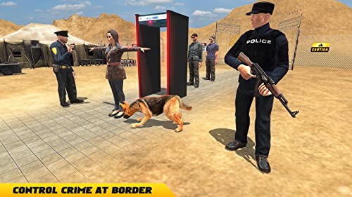 Policía fronteriza Dog Chase Adventure Simulator 3D: Vegas City Gangster Crime In Prison Escape Survival Adventure Juegos Sim Gratis para niños 2018