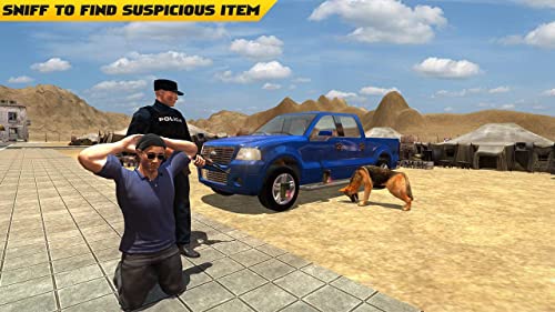 Policía fronteriza Dog Chase Adventure Simulator 3D: Vegas City Gangster Crime In Prison Escape Survival Adventure Juegos Sim Gratis para niños 2018