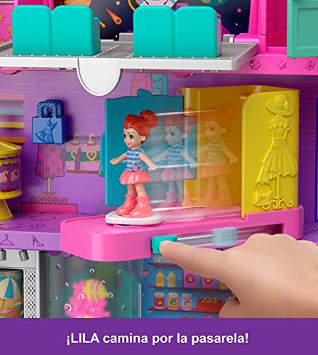 Polly Pocket Centro Comercial de juguete para muñecas (Matteñ GFP89)