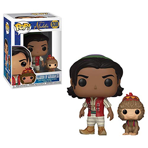 Pop! Vinilo: Disney: Aladdin (Live Action): Aladdin & Abu