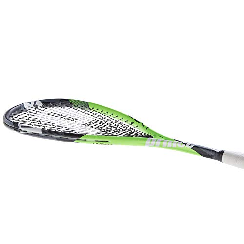 Prince Hyper Elite 500 Squash Raqueta (Varias Opciones) (1 Raqueta + 3 Pro Squash Bolas)