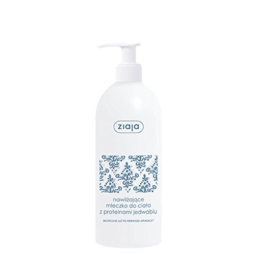 Proteínas de seda Ziaja Loción Corporal Hidratante Piel Seca no elástica, 400 ml