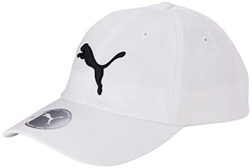 PUMA ESS Cap Gorra, Unisex Adulto, Blanco, Talla única