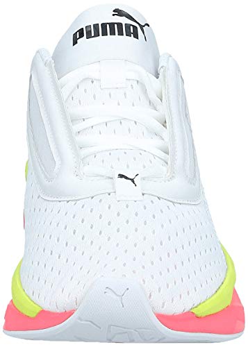 PUMA LQDCell Shatter XT Wn's, Zapatillas Deportivas para Interior para Mujer, Blanco White Pink Alert, 40 EU