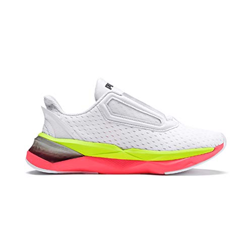 PUMA LQDCell Shatter XT Wn's, Zapatillas Deportivas para Interior para Mujer, Blanco White Pink Alert, 40 EU