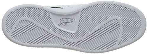 PUMA Smash V2, Zapatillas para Hombre, Negro Black White Silver, 39 EU