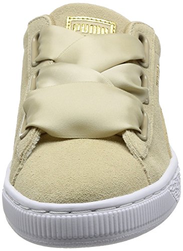 Puma Suede Heart Safari, Zapatillas para Mujer, Beige (Beige 364083/01), 38 EU