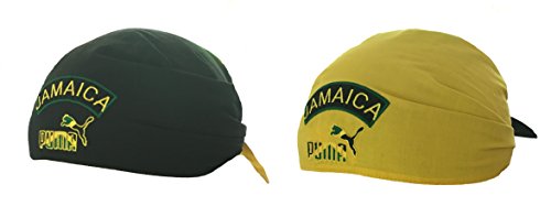 Puma Unisex Reversible Jamaica gorro Bandana (801952 01) (Spectra Yellow) (Talla única)