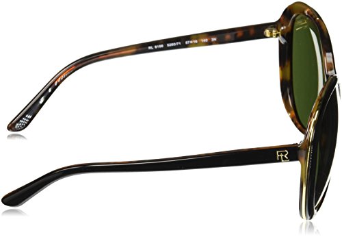 RALPH LAUREN 0RL8166 Gafas de sol, Multicolor (Top Black/Havana Jerry), 57 para Mujer