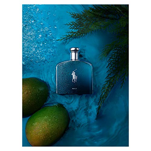 RALPH LAUREN Polo Blue Deep Parfum POUR Homme 125ML Unisex Adulto, Negro, Estándar