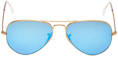 Ray Ban 0RB3025 - Gafas de sol Large Metal, 112/17: Oro mate - 55 mm