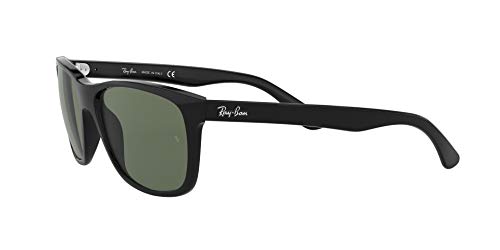 Ray-Ban 0rb4181 601 58 Gafas de sol, Shiny Black, 57 para Hombre