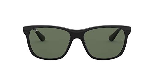 Ray-Ban 0rb4181 601 58 Gafas de sol, Shiny Black, 57 para Hombre