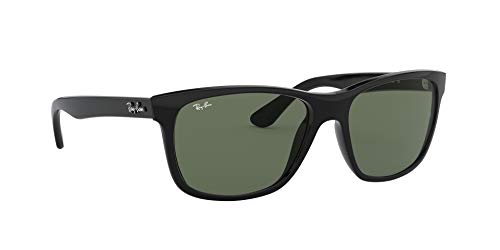 Ray-Ban 0rb4181 601 58 Gafas de sol, Shiny Black, 57 para Hombre