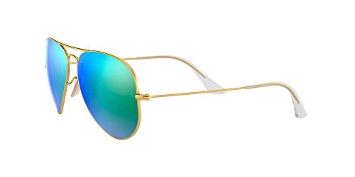 Ray Ban Aviator Large Metal - Gafas de sol unisex, Dorado, Large (58)