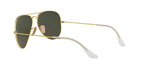 Ray Ban Aviator Large Metal - Gafas de sol unisex, Dorado, Large (58)