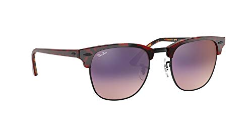 Ray-Ban Clubmaster Color Mix RB3016-12753B-51 Gafas de sol, Tortoise, 51 Unisex