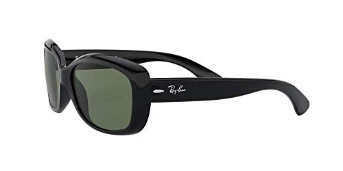 Ray-Ban Jackie Ohh 601 58 Gafas de sol, Black, 57 para Mujer