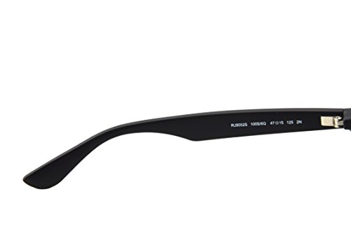 Ray-Ban JUNIOR New Wayfarer Junior Gafas de sol, Matte Black, 47 Unisex-Niño