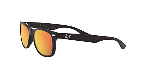 Ray-Ban JUNIOR New Wayfarer Junior Gafas de sol, Matte Black, 47 Unisex-Niño