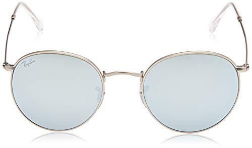 Ray-Ban Rb 3447 Gafas de sol, Matte Silver, 53 para Hombre