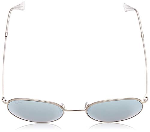 Ray-Ban Rb 3447 Gafas de sol, Matte Silver, 53 para Hombre