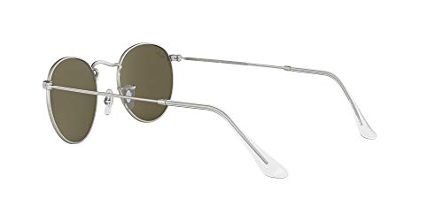 Ray-Ban Rb 3447 Gafas de sol, Matte Silver, 53 para Hombre