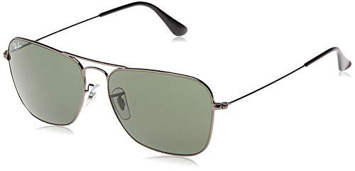 Ray-Ban RB3136 - Caravan, gafas de sol, unisex, color gris (gunmetal), 58 15