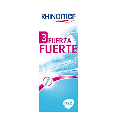 Rhinomer - Spray Nasal de Agua de Mar - Fuerza Fuerte 3 - Para Adultos y Niños mayores de 6 años - 135 ml