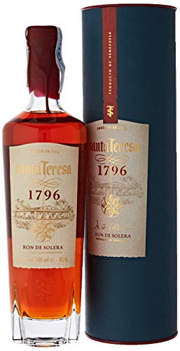 Ron Oscuro Premium Santa Teresa 1796 añejado con el método de solera – 700ml