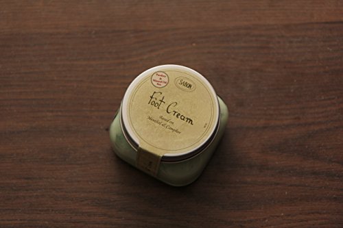 Sabon - Crema para pies a base de mentol y alcanfor, 150 ml, sin parabenos ni aceites minerales.