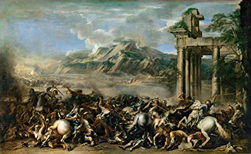 Salvator Rosa Heroic Battle Jigsaw Puzzle Juguete de Madera Adulto Familia Amigo DIY Challenge Wall Décor 1000 Piece