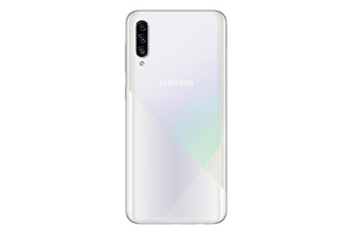 Samsung Galaxy A30s - Smartphone de 6.4" Super AMOLED (4 GB RAM, 64 GB ROM, 16 MP ultra angular, Dual SIM, versión española) blanco